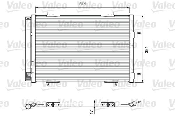KLİMA KONDENSERİ RADYATÖRÜ PEUGEOT P508 10> CITROEN C5 10> 1.6 HDI DV6 THP-VTI EP6