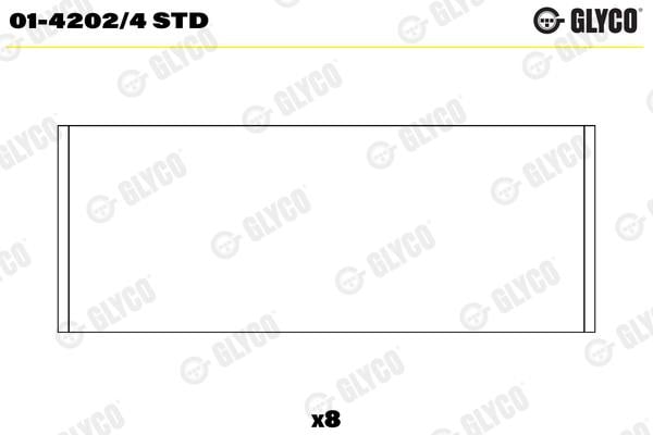 KOL YATAK VOLVO-PKW 81MM B 18 E