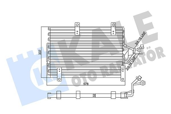 KONDENSER ALFA ROMEO 145-146-155-FIAT BARCHETTA-COUPE-TEMPRA-TIPO-LANCIA DEDRA-DELTA 2 AL/MKNK