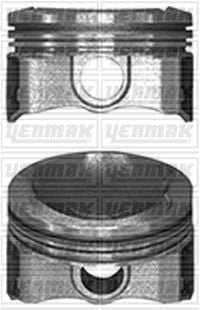 MOTOR PİSTON SEGMAN STD P301-C ELYSEE-AYGO EB2M 1.2VTI 12V 75mm