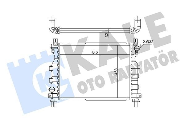 MOTOR SU RADYATORU LAND ROVER FREELANDER I L314 18K4F 204D3 M47D20 00>06