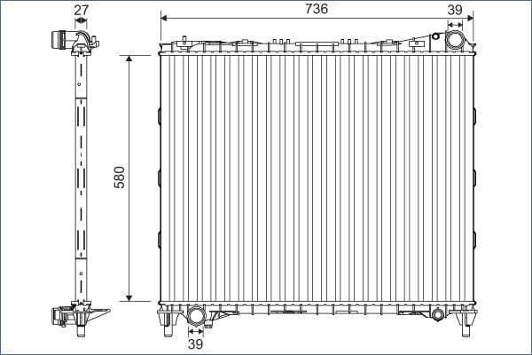 MOTOR SU RADYATORU LAND ROVER RANGE ROVER L405 L494