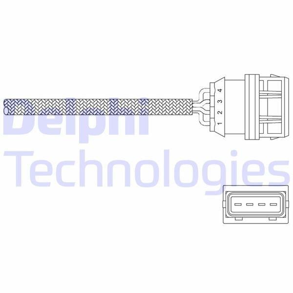 OKSİJEN SENSÖR ÖN OTA4F-5C2 VOLVO S40 1.9T4 2.0T 97-00 V40 1.9T4 2.0T 97-00 1039MM