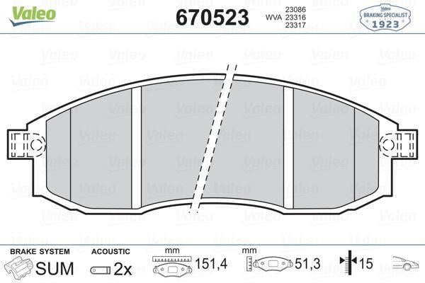ÖN BALATA MITSUBISHI L200 2.0 2.4 2.5D 2.5TD 01-07 NISSAN MAXIMA QX 95-00 GDB3327