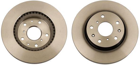 ÖN FREN AYNASI FIAT SEDICI 06>14 SUZUKI SX4 07>10 280x22x47 5 DELİK