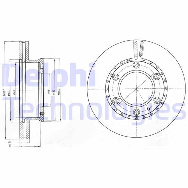 ON FREN DISK AYNASI MAZDA B2500 2.5 D BT50 4 4 05-11 FORD RANGER 05>11 289 6
