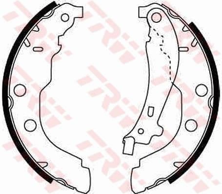 PABUÇLU BALATA KİTİ ARKA AKS CITRO N XSARA N1 PEUGEOT 406 8B -406 BREAK 8E/F -406 COUPE 8C -