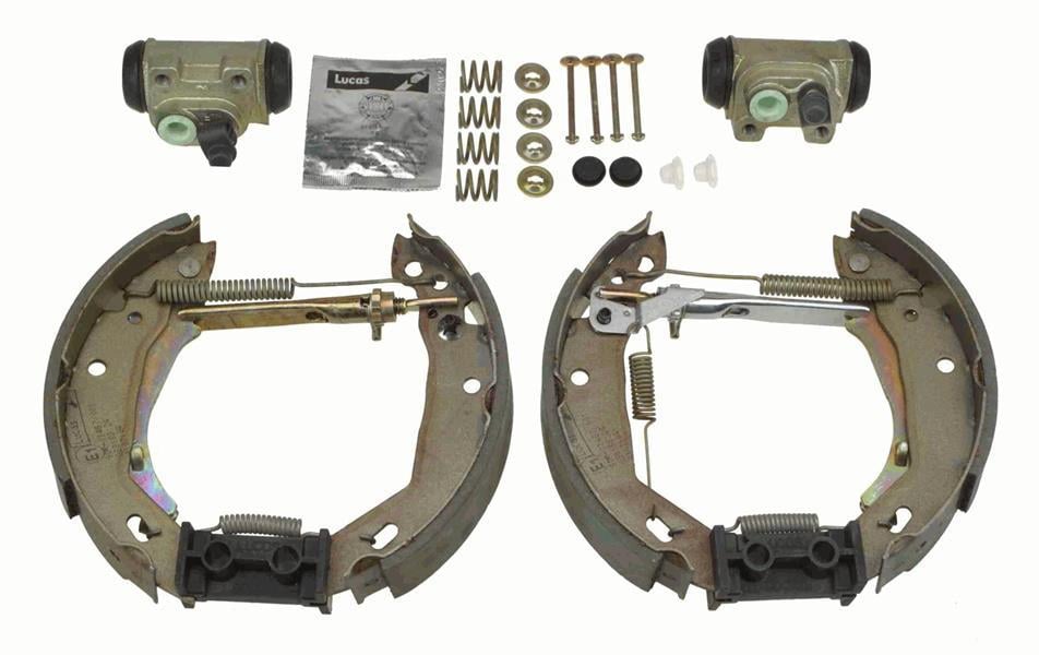 PABUÇLU BALATA KİTİ ARKA AKS RENAULT CLIO I B/C57- 5/357 -CLIO I HATCHBACK VAN S57 -
