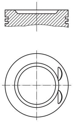 PİSTON COMPLETE 81.01 MM VOLVO