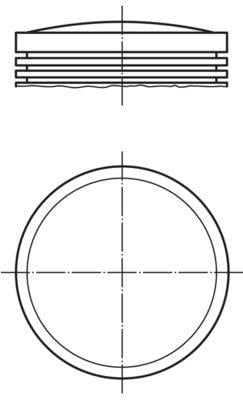 PİSTON COMPLETE 97 MM PORSCHE