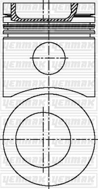 PISTON SEGMAN Q105.0MM STD -MWM-D226 B-2-D226 B-3-D226 B-4-D226 B-6