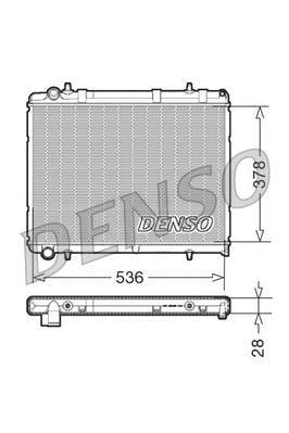 RADİATOR. ENGİNE COOLİNG CITRO N C4 GRAND PİCASSO I 06-13