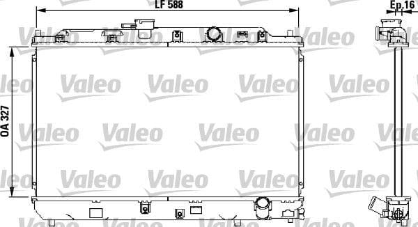 RADYATÖR HONDA CİVİC III 87>91