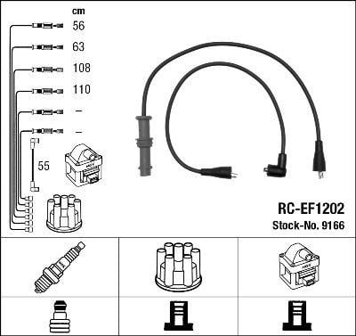 RC-EF1202 ATEŞLEME KABLOSU