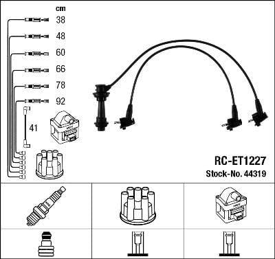 RC-ET1227 ATEŞLEME KABLOSU
