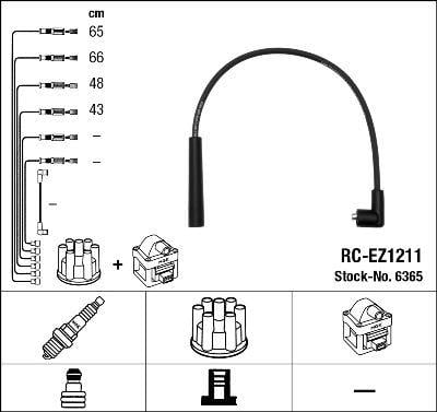 RC-EZ1211 ATEŞLEME KABLOSU