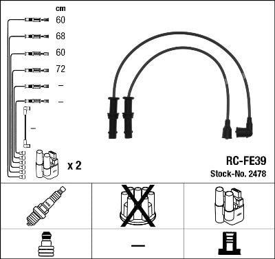 RC-FE39 ATEŞLEME KABLOSU