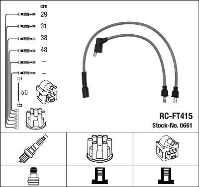 RC-FT415 ATEŞLEME KABLOSU