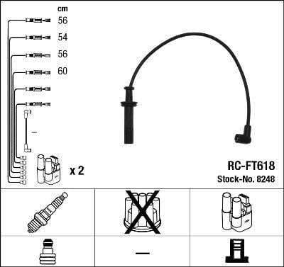 RC-FT618 ATEŞLEME KABLOSU