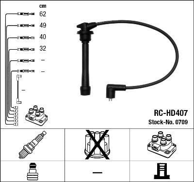 RC-HD407 ATEŞLEME KABLOSU