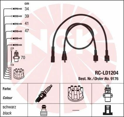 RC-LD1204 ATEŞLEME KABLOSU