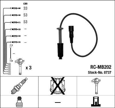 RC-MB202 ATEŞLEME KABLOSU