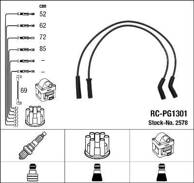 RC-PG1301 ATEŞLEME KABLOSU