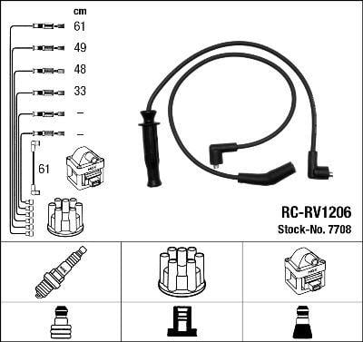 RC-RV1206 ATEŞLEME KABLOSU