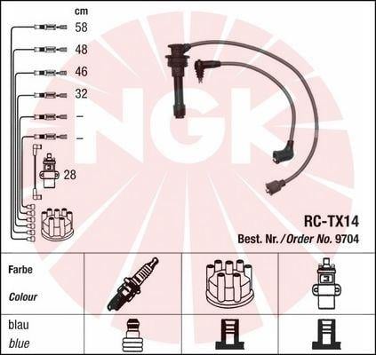 RC-TX14 ATEŞLEME KABLOSU
