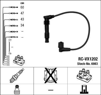 RC-VX1202 ATEŞLEME KABLOSU