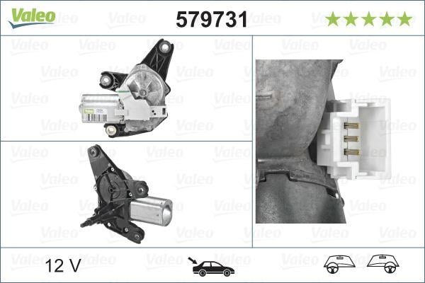 SİLECEK MOTORU ARKA OPEL VIVARO A 01>14 VIVARO B 14>19 RENAULT TRAFIC II 01>