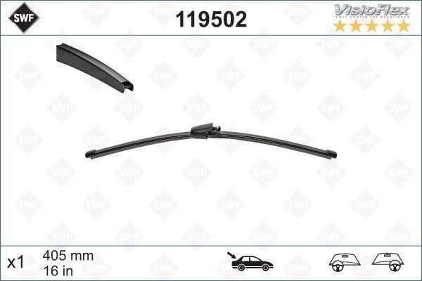 SİLECEK SÜPÜRGESİ ARKA TRANSPORTER T5-T6-CADDY 400 mm