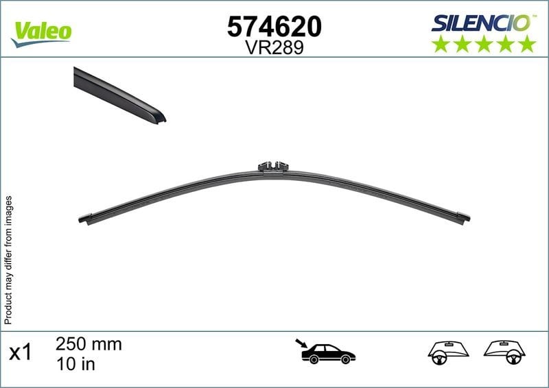 SİLENCİO SİLECEK REAR LHD RHD VR289 X1