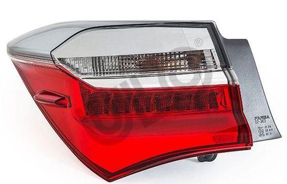 STOP LAMBASI SOL DIŞ - LEDLİ TOYOTA COROLLA 1.4L 1NDTV NDE180 17-18. 1.6L 1ZR-FE ZRE181 17-18. 1.33L 1NR-FE NRE180 17-18