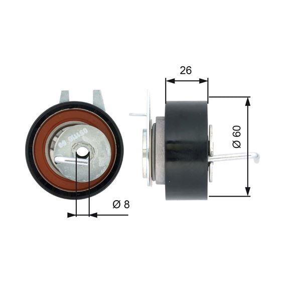 T43199 POWERGRIP TENSIONER