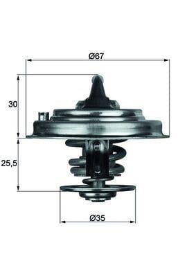 TERMOSTAT 80C CAYENNE TOUAREG 3.2 FSI