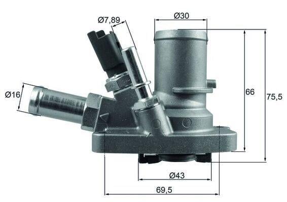 TERMOSTAT Thermostat. integral