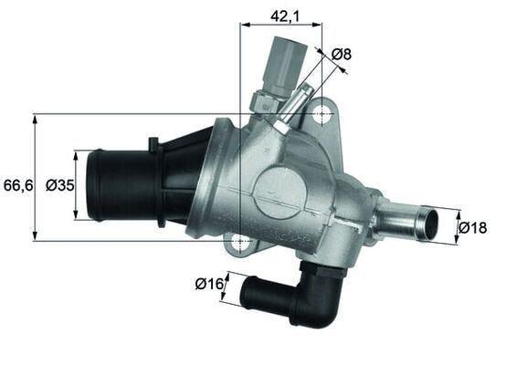 TERMOSTAT Thermostat. integral