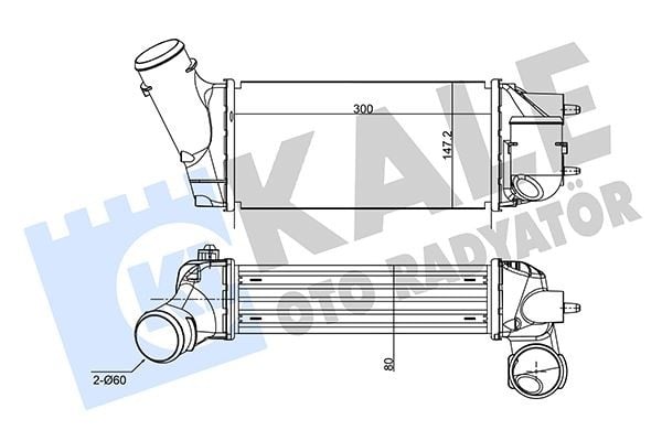 TURBO RADYATÖRÜ PSA 308 C4 PICASSO