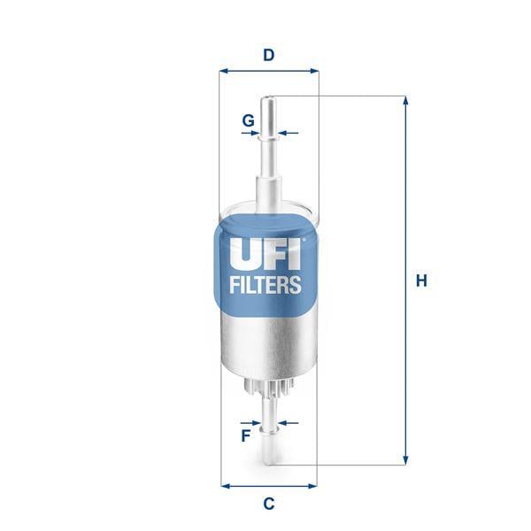 YAKIT FİLTRESİ FIESTA FUSION 02> 1.4 ZETEC-S BENZİN FİLTRESİ
