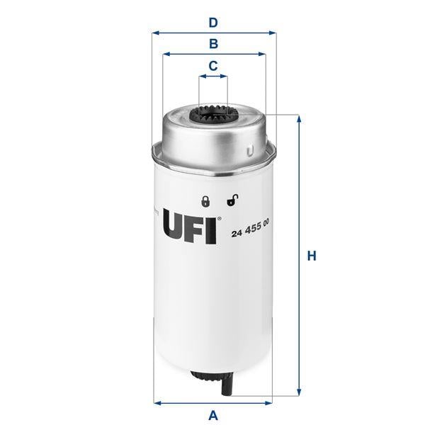 YAKIT FİLTRESİ TRANSİT V348-V347 2.2-2.4-3.2 TDCI 200PS 06>11 EURO4