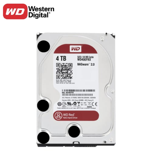 4 TB WD 3.5 RED SATA3 5900RPM 64MB WD40EFRX 