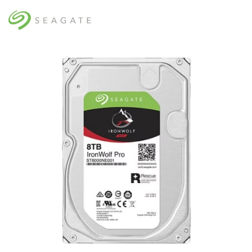 8 TB SEAGATE 3.5 IRONWOLF PRO SATA 7200RPM 256MB ST8000NE001
