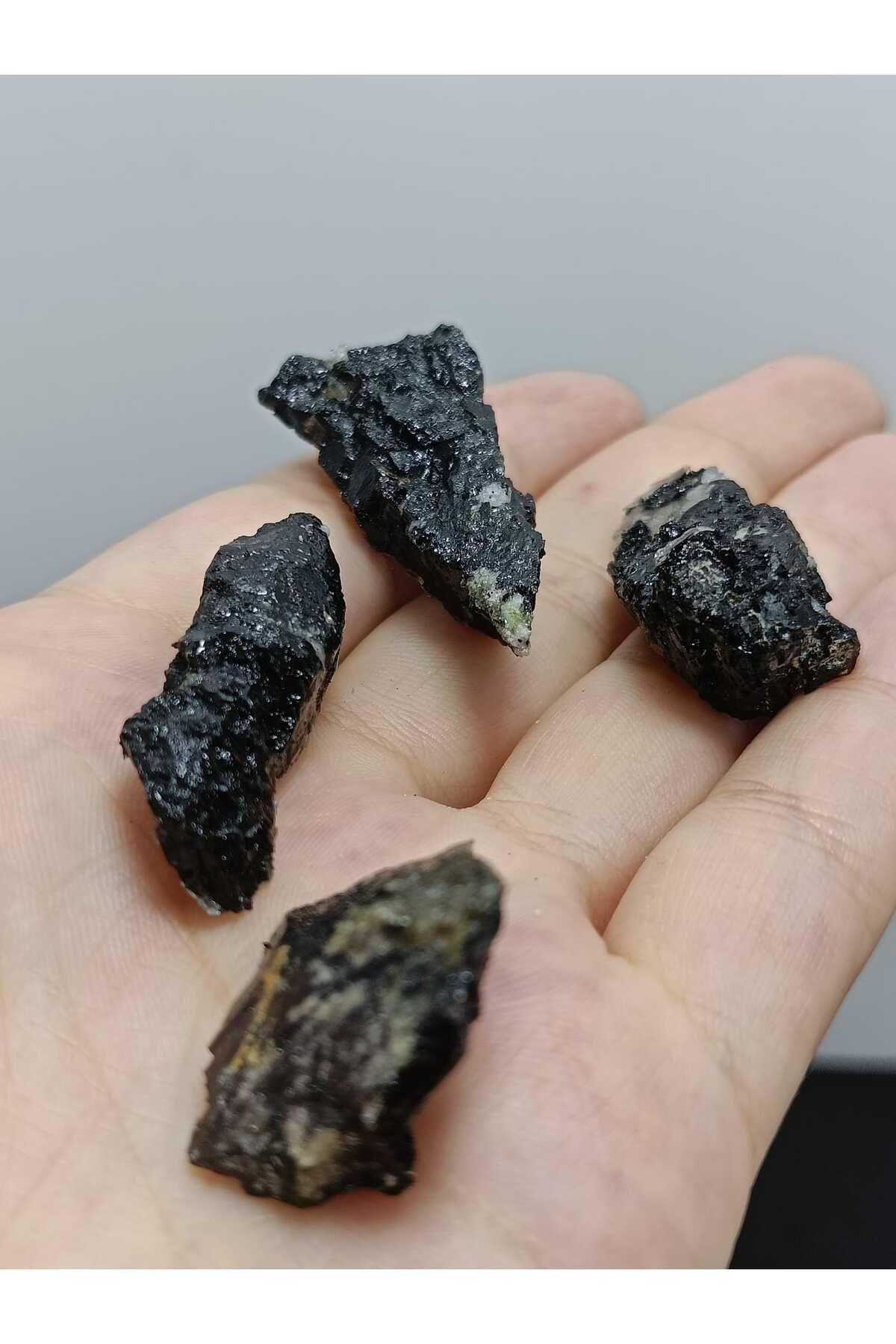 3 Adet Cep Turmalin Doğaltaş Kütle