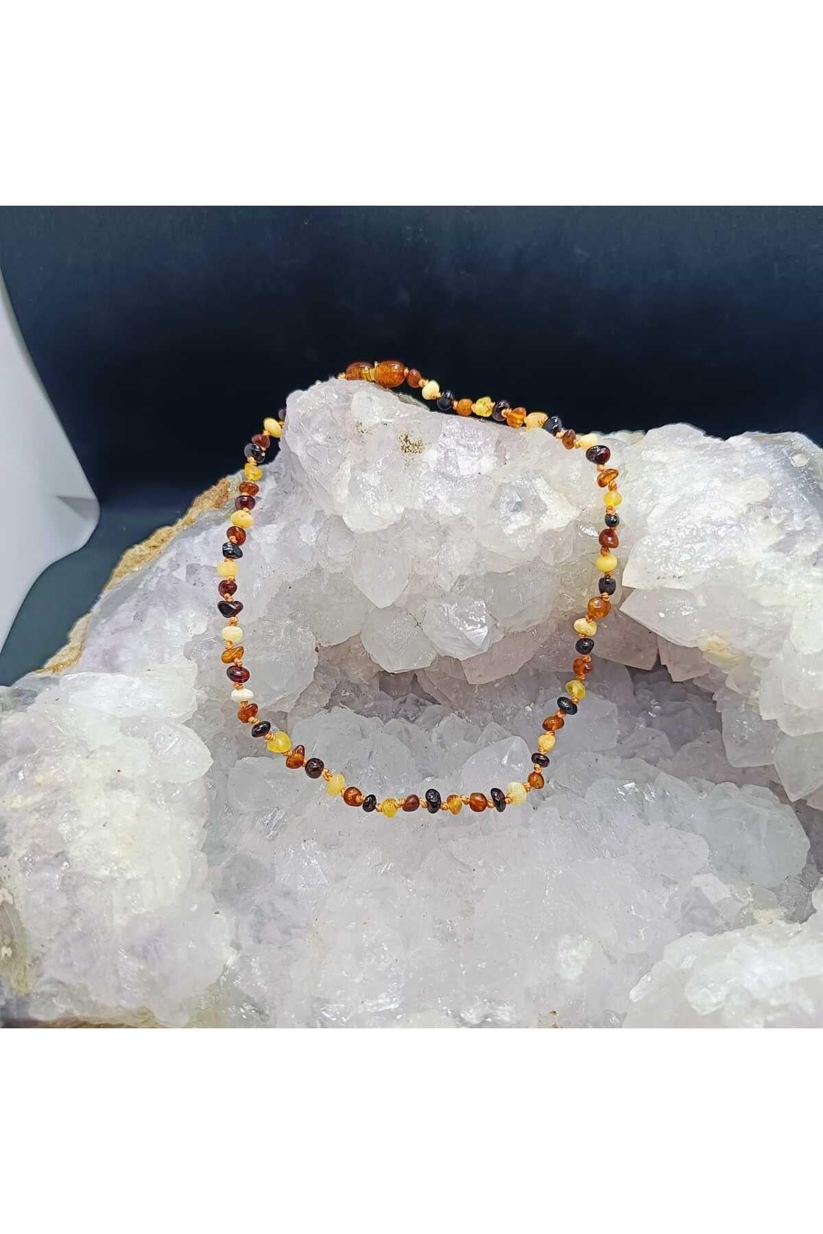 Bebek Kehribar Kolye Doğaltaş Sağlık- Diş Çıkarma Dönemi