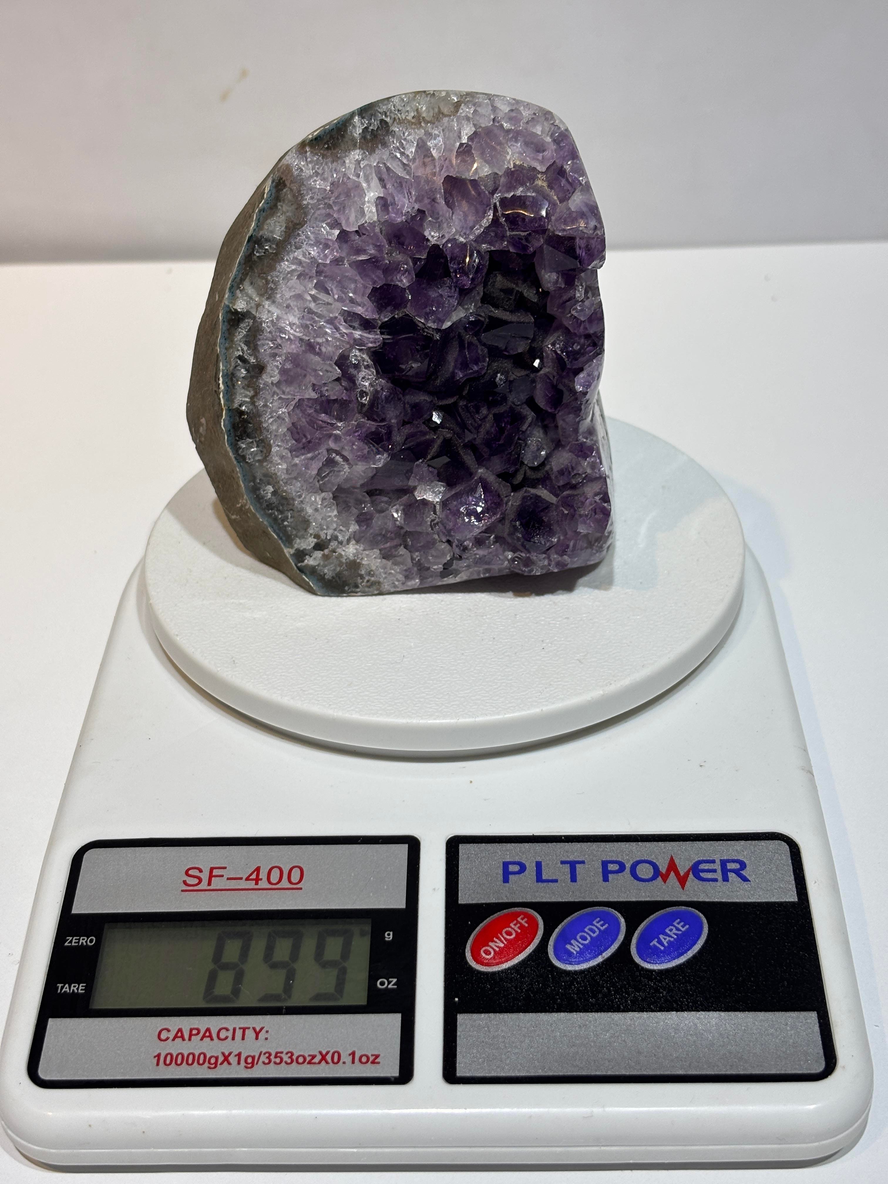 BREZİLYA AMETİST DOĞALTAŞ JEOT POLİSAJLI EX QUALITY