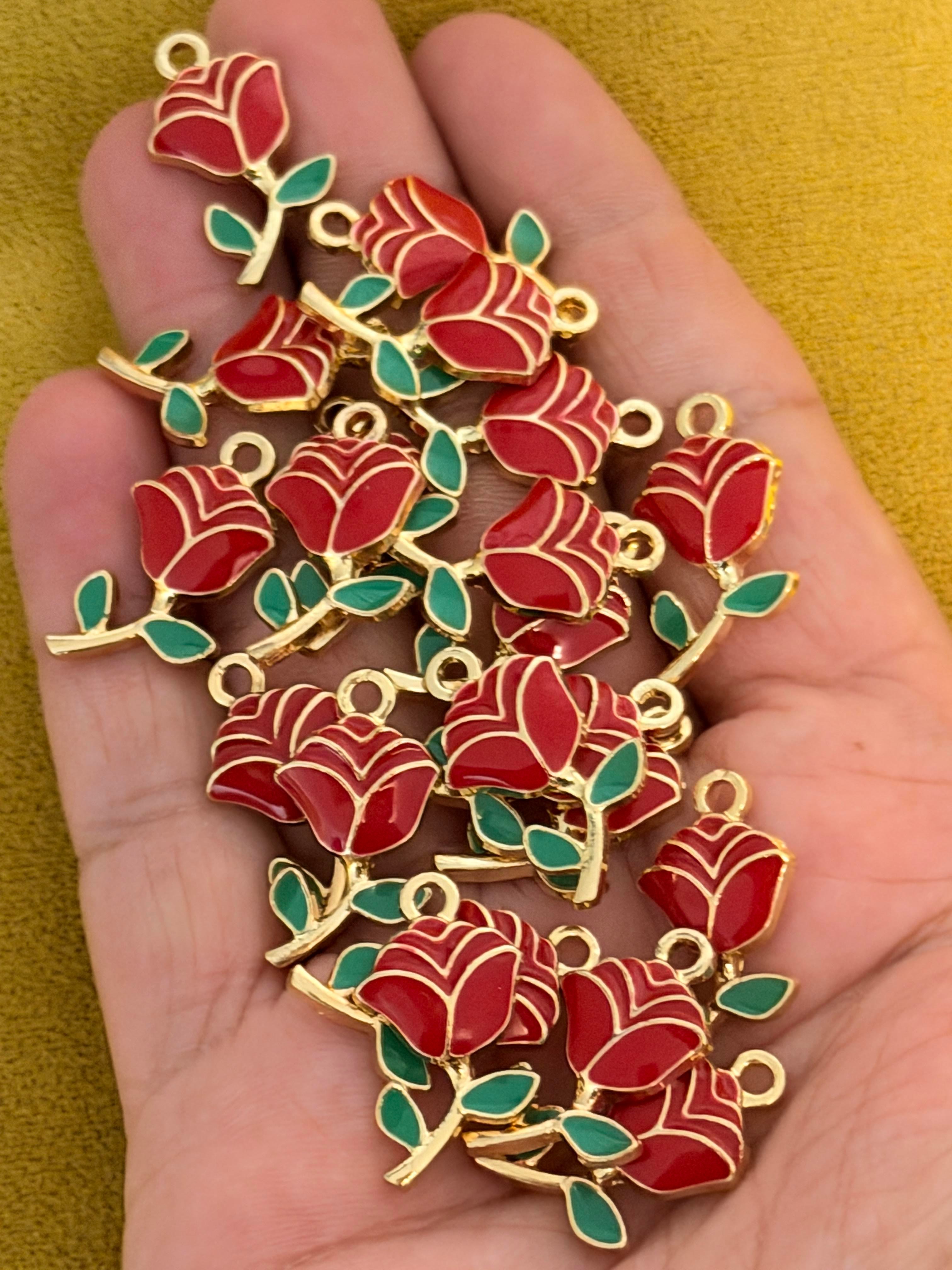 FENGSHUİ LALE CHARM KOLYE UCU 1 ADET