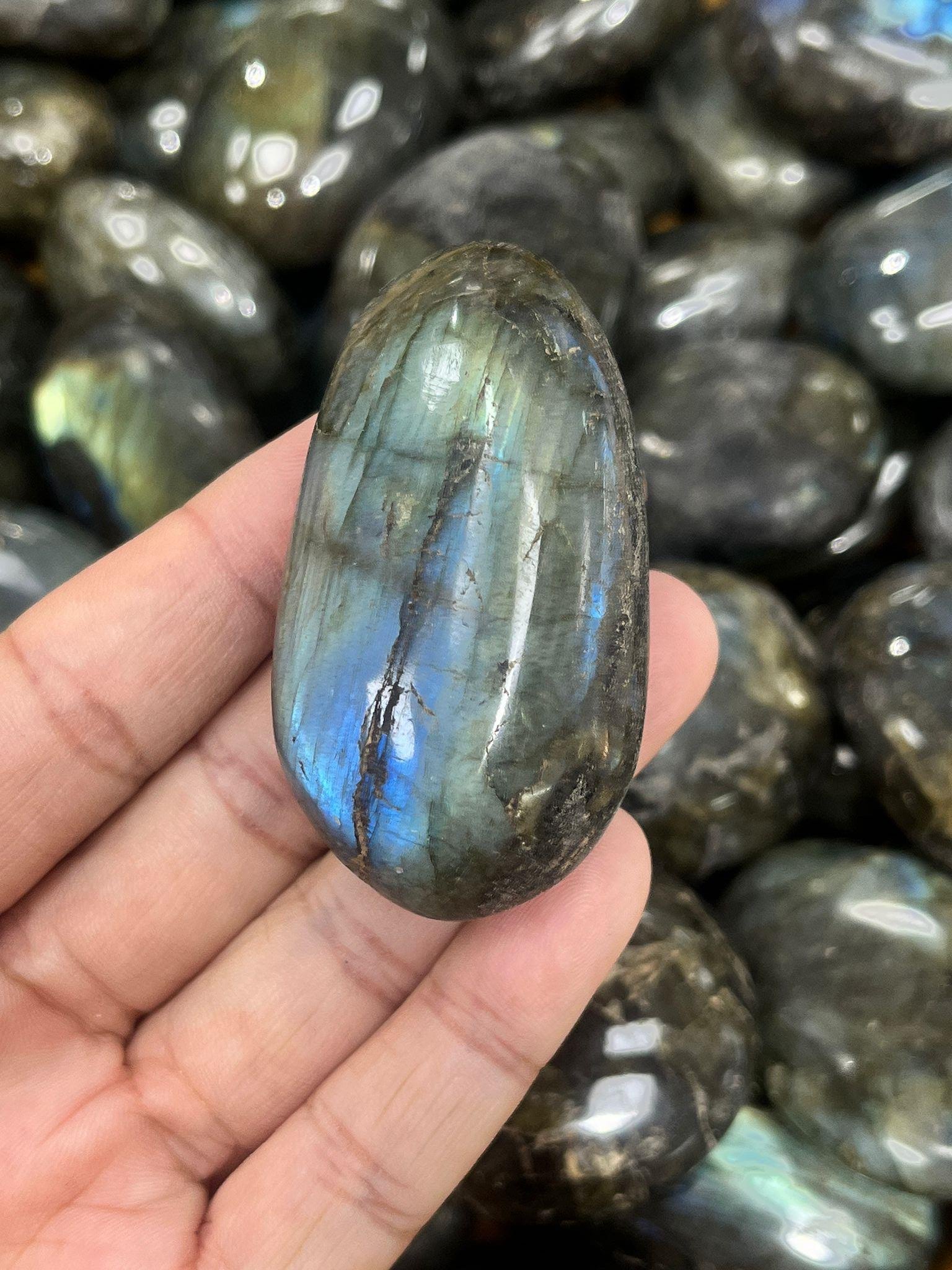 LABRODORİT  PALMSTONE DOĞALTAŞ 1 ADET