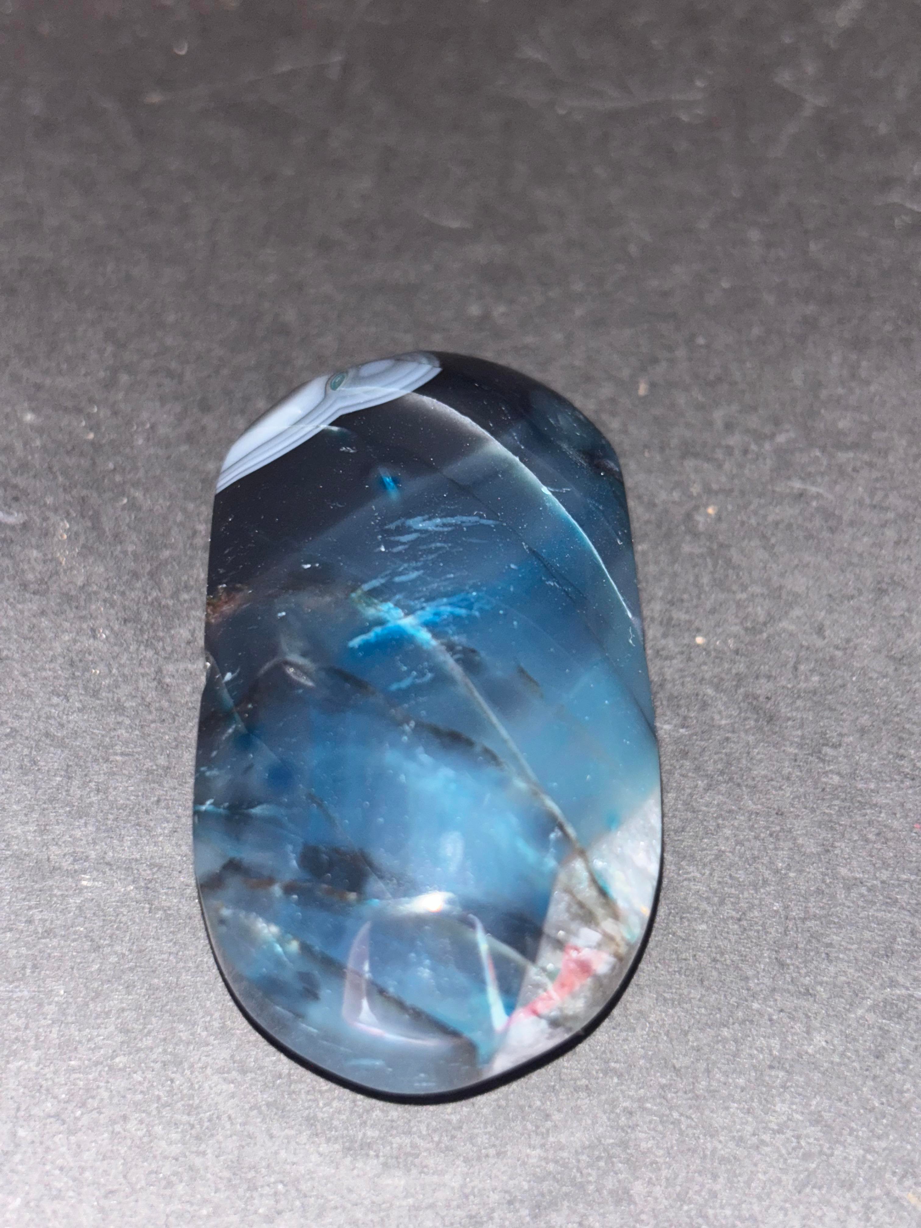 LACİVERT AKİK PALMSTONE DOĞALTAŞ