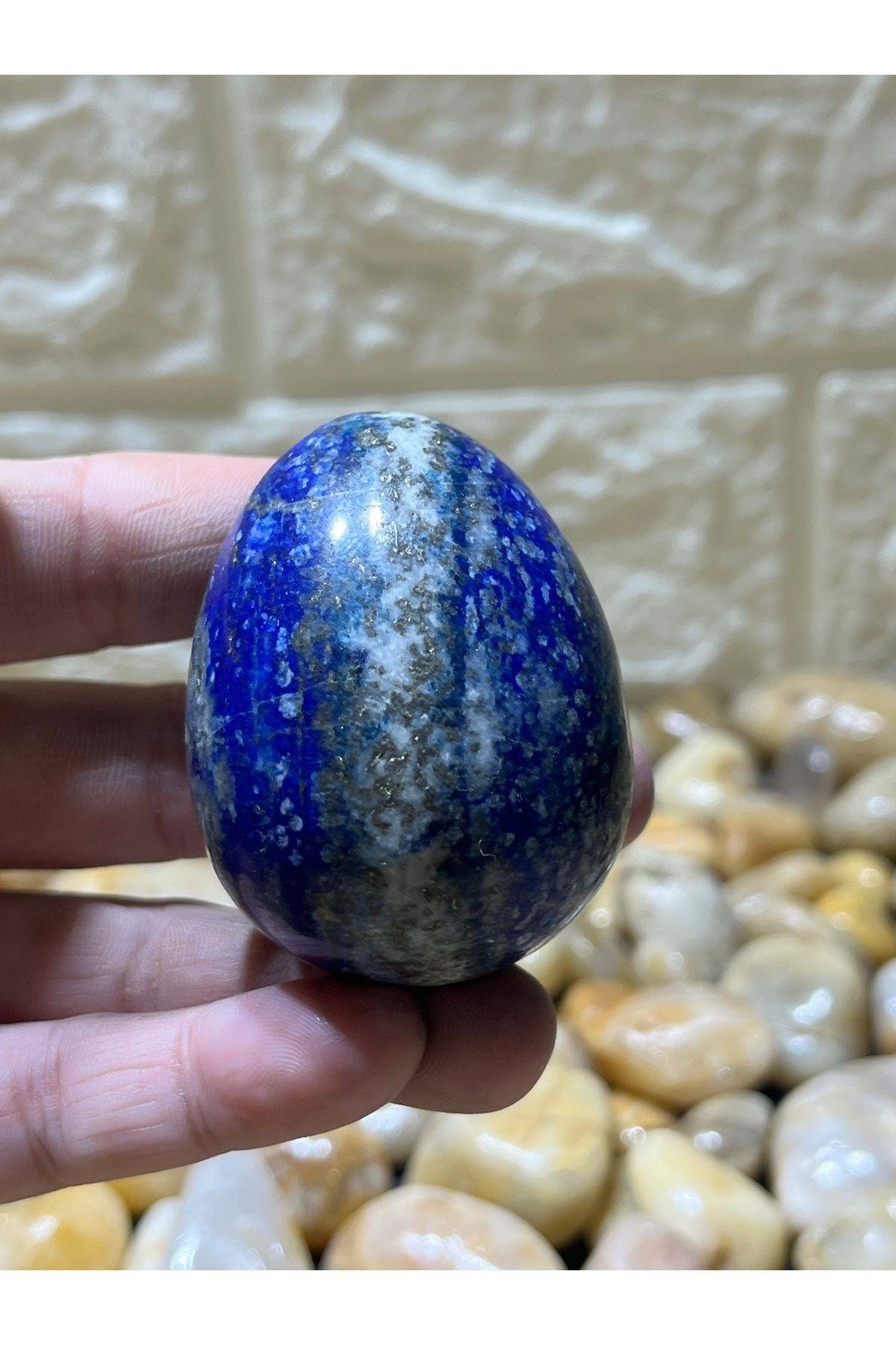 Lapis Lazuli Doğaltaş Yumurta